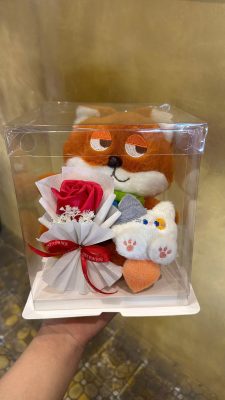 set quà gấu cáo Zootopia