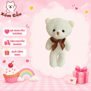Móc Khóa Gấu Bông Teddy