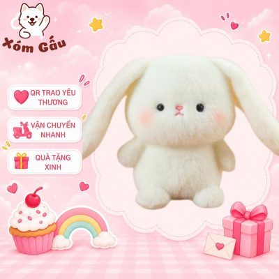gấu bông thỏ tai dài