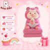 gấu heo sữa kèm mền