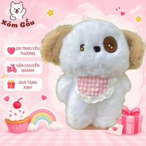 Gấu bông chó tai cụp