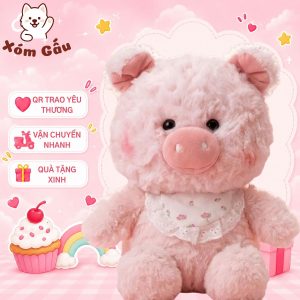 Gấu Bông Heo Con Mini