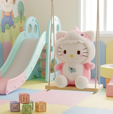 gấu bông mèo hello kitty