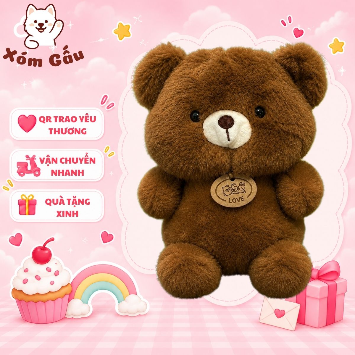 Gâu Bông Xù Vintage Gâu Bông Xù Vintage