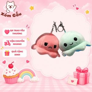 móc khoá bạch tuộc
